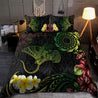 Cook Islands Bedding Set Beautiful Rays Tipani Hibiscus-Bedding Set-Huyencass-Twin-Vibe Cosy™