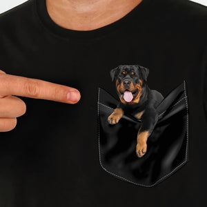 Rottweiler shirt in pocket HAC250704-Apparel-HG-T-shirt-S-Vibe Cosy™