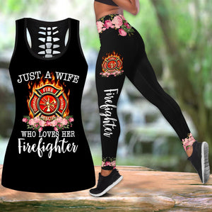 Firefighter Wife Combo Tank + Legging DD09042001