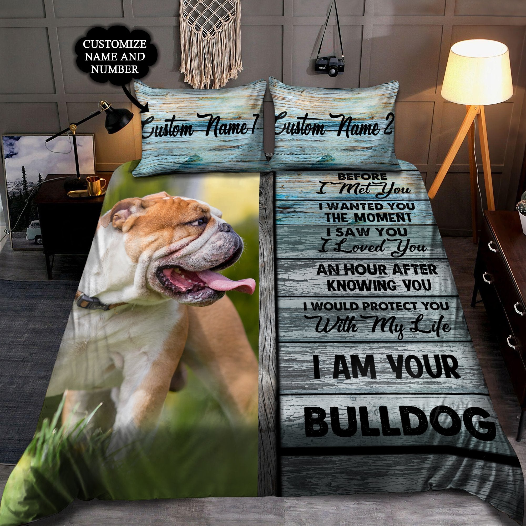 Bulldog bedding set DD09152002