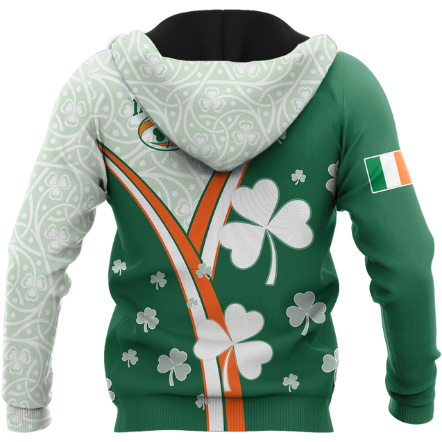 Irish St.Patrick day 3d hoodie shirt for men and women DD11032008