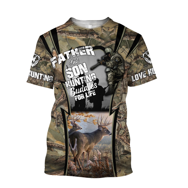 Deer hunting 3d all over printed for men and women DD08212003