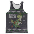 3D All Over Printed Dinosaurs Christmas Shirts And Shorts-3D All Over Printed Clothes-HP Arts-Tank Top-S-Vibe Cosy™