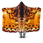 3D All Over Butterfly Hoodie Dress Blanket-Apparel-Khanh Arts-Hooded Blanket-Youth 49.6x59.05-Vibe Cosy™