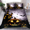 The Bat Night Halloween Bedding Set