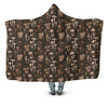All Over Print Many mushroom-Apparel-NTH-Hooded Blanket-Youth 49.6x59.05-Vibe Cosy™