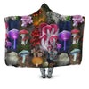 All Over Print Beautiful mushrooms-Apparel-NTH-Hooded Blanket-Youth 49.6x59.05-Vibe Cosy™