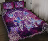 Butterfly and Dream Catcher Purple Galaxy Quilt Bedding Set For The Lover DD06202001-ML-Quilt-ML-King-Vibe Cosy™