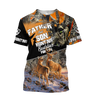 Deer hunting 3d all over printed for men and women PL180082004