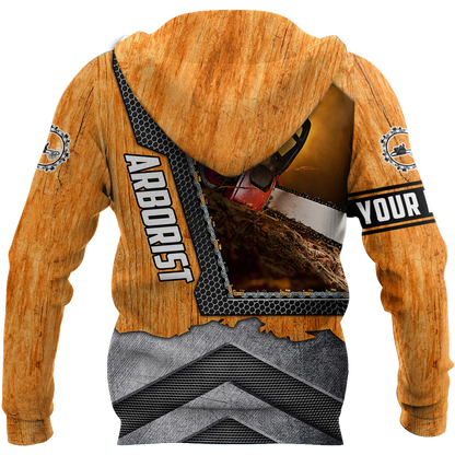 Premium Unisex All Over Printed Chainsaw Arborist Shirts MEI