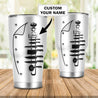 Customize Name Master Chef Steel Tumbler