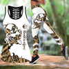 Rottweiler brown tattoos legging + hollow tank combo DD07302007S-Apparel-HG-S-S-Vibe Cosy™