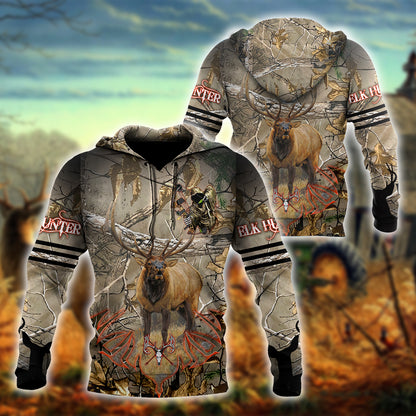 Deer Hunting 3D All Over Printed Shirts For Men LAM