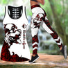 Rottweiler red tattoos legging + hollow tank combo DD07272001S-Apparel-HG-S-S-Vibe Cosy™