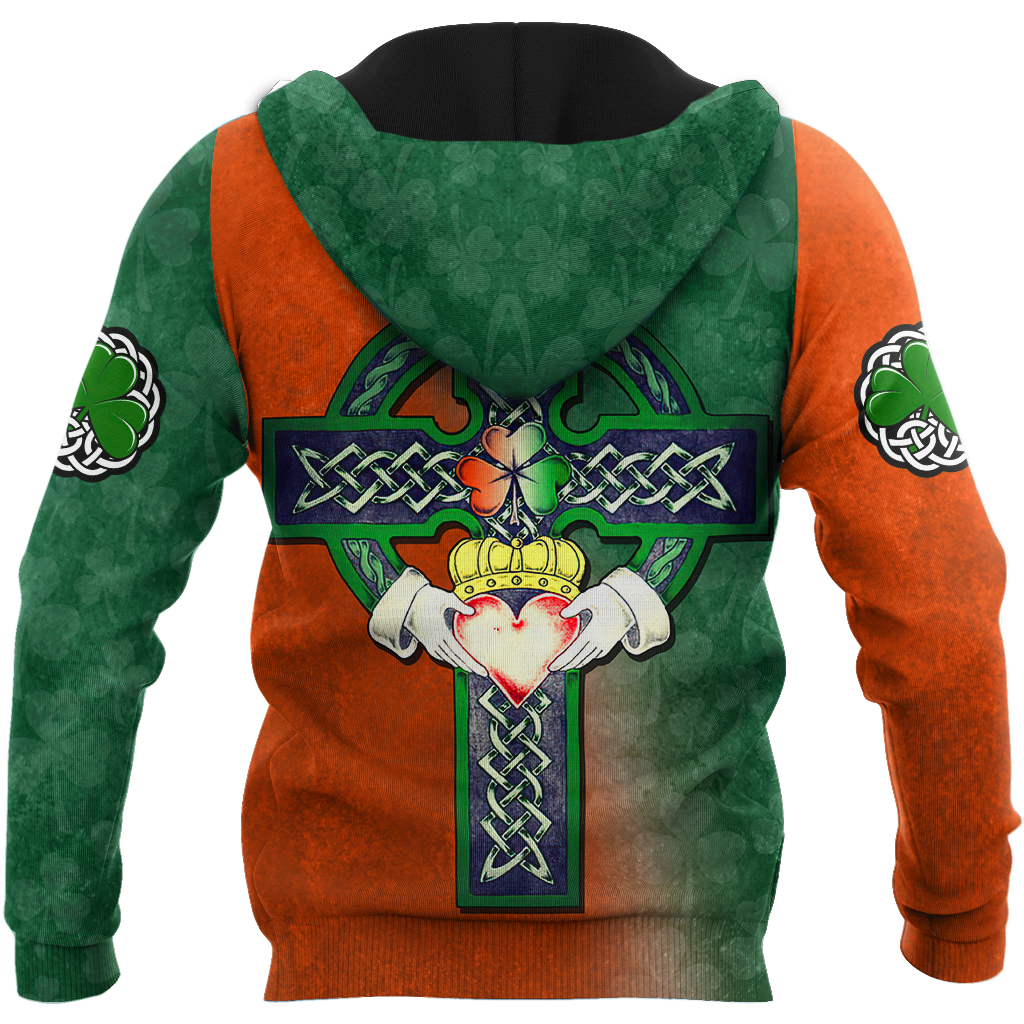 Irish St.Patrick day 3d hoodie shirt for men and women DD10302003