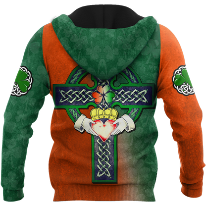 Irish St.Patrick day 3d hoodie shirt for men and women DD10302003