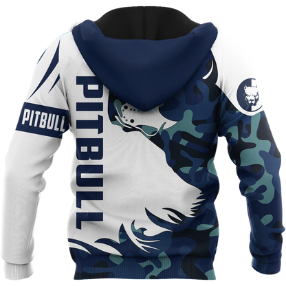 American Pitbull Terrier Blue Camo Unisex Shirts DD11022003