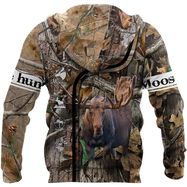 All Over Printed Beautiful Moose Hunting MEI