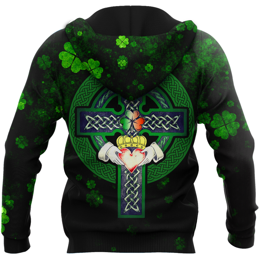 Irish St.Patrick day 3d hoodie shirt for men and women DD10272001