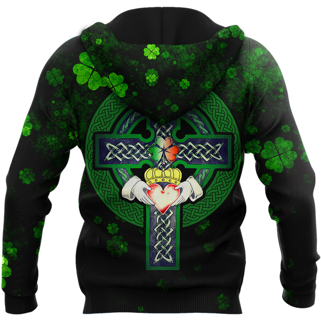 Irish St.Patrick day 3d hoodie shirt for men and women DD10272001