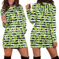 3D All Over Printing Cacti And horizontal stripes legging-Apparel-NTH-Hoodie Dress-S-Vibe Cosy™