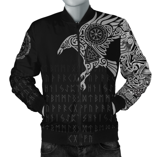 Vikings - The Raven of Odin Tattoo - Amaze Style™-Apparel