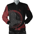 Viking Raven Pullover-ALL OVER PRINT HOODIES-HP Arts-Hoodie-S-Vibe Cosy™