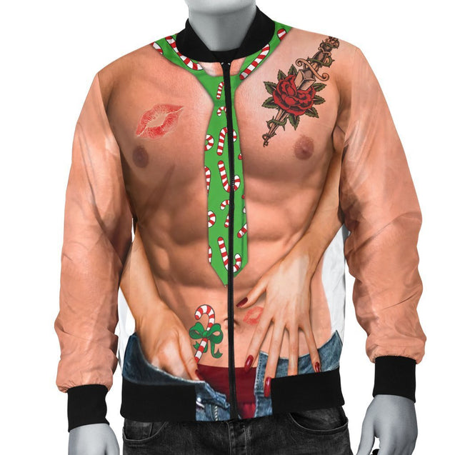 Beautiful 3D Over Printed Body Christmas Collection HAC19 HG14101-Apparel-HG-Bomber Jacket-S-Vibe Cosy™