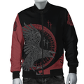 Viking Raven Pullover-ALL OVER PRINT HOODIES-HP Arts-Bomber Jacket-S-Vibe Cosy™