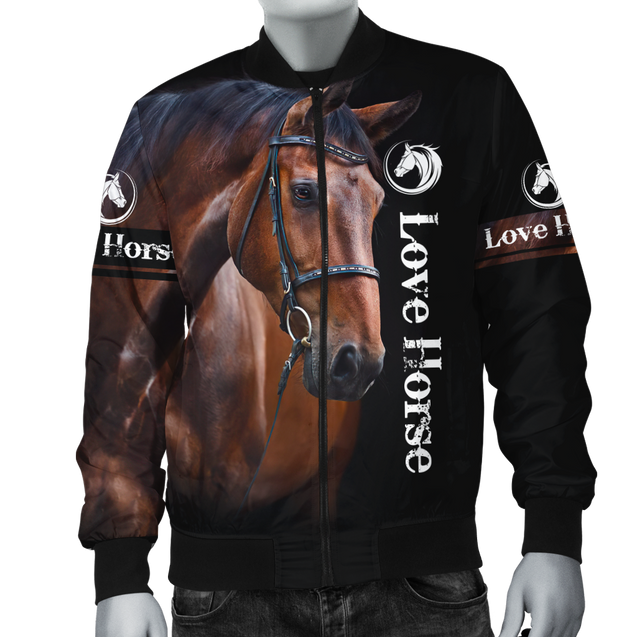 Love Horse 3D All Over Printed Shirts For Men And Women TR2005204