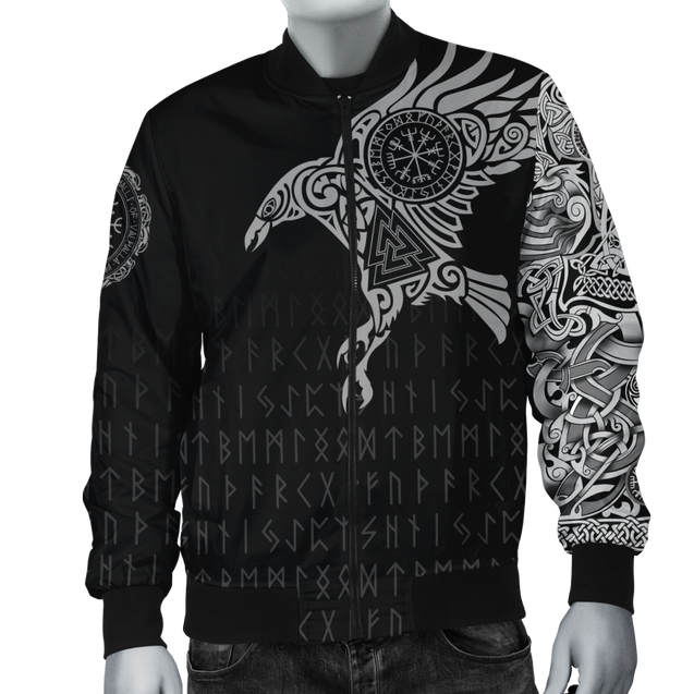 Vikings - The Raven of Odin Tattoo - Amaze Style™-Apparel
