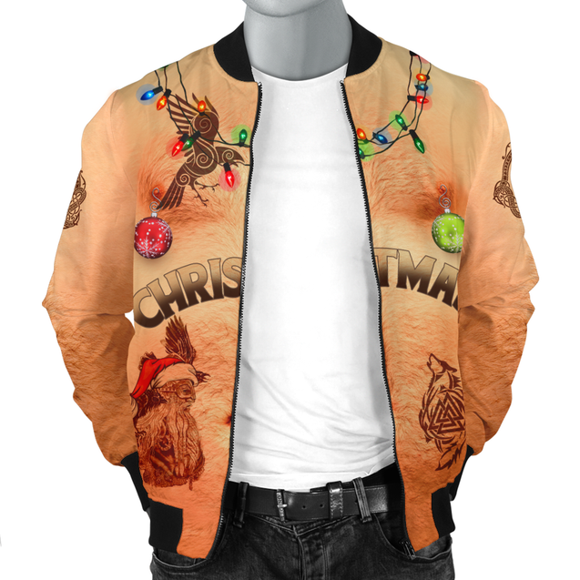 Real Viking Christmas Tattoos All Over Printed AM051001-Apparel-HP Arts-Hoodie-S-Vibe Cosy™