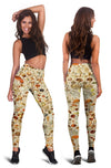 All Over Print beautiful forest mushrooms-Apparel-NTH-Legging-S-Vibe Cosy™