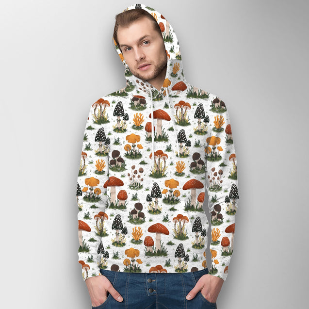 Many mushroom pants Hoodie-Apparel-NTH-Hoodie-S-Vibe Cosy™