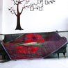 Hawaii Hibiscus And Bird Quilt Blanket J9-QUILT BLANKETS-PodEz-Twin-100% Cotton-White-Vibe Cosy™