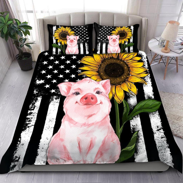 Lovely Pig Bedding Set HAC110706-Quilt-MP-Twin-Vibe Cosy™