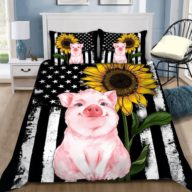 Lovely Pig Bedding Set HAC110706-Quilt-MP-Twin-Vibe Cosy™