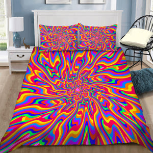 Hippie Trippy Bedding Set DQB07092006-TQH-BEDDING SETS-TQH-Twin-Vibe Cosy™