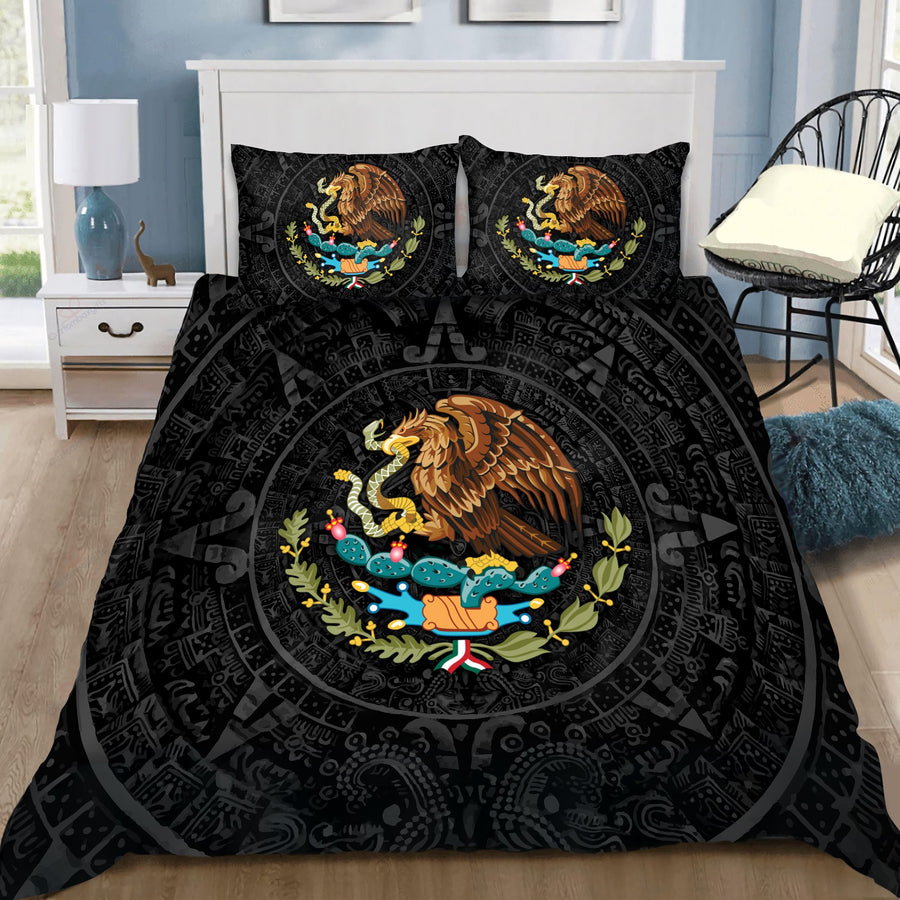 Mexico Aztec Bedding Set QB06292002-Quilt-TA-Twin-Vibe Cosy™