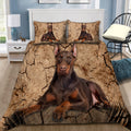 Doberman Pinscher bedding set HAC290701-Bedding Set-HG-Twin-Vibe Cosy™