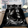 Baseball custom name bedding set AM092015