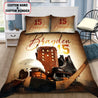 Baseball custom name bedding set AM092017