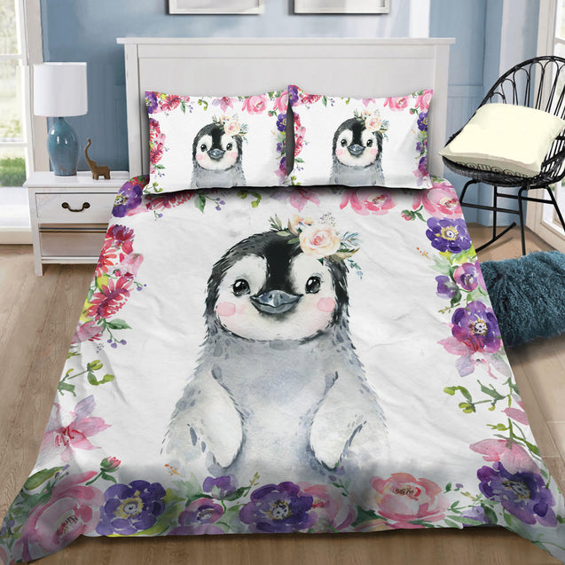 Lovely Penguin Bedding Set AM072051-LAM-LAM-US Twin-Vibe Cosy™