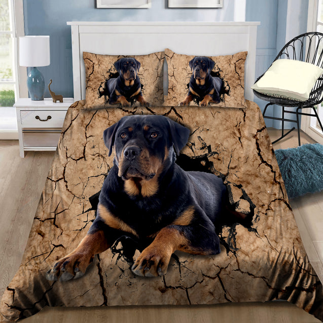 Rottweiler bedding set HAC250703-HG-Bedding Set-HG-Twin-Vibe Cosy™