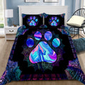 Dog paw bedding set HG9402