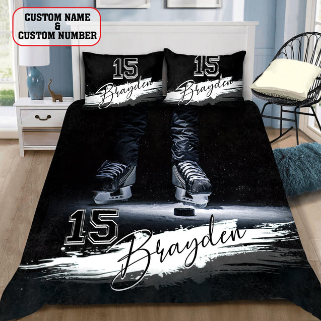 Baseball custom name bedding set AM092018