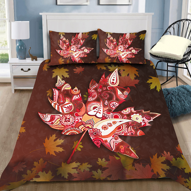 Canada Maple Leaf Bedding Set-ML-ML-US Twin-Vibe Cosy™