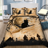 Black Cat Halloween bedding set JJ08082001