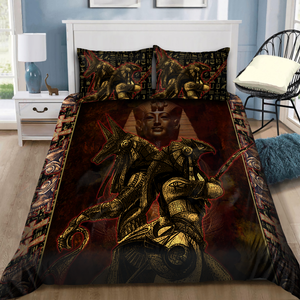 Ancient Egyptian Anubis Bedding Set JJ07082004