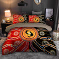 Aboriginal Kangaroo Australia Indigenous Painting Art Bedding Set TR0107202-Bedding Set-Huyencass-US Twin-Vibe Cosy™